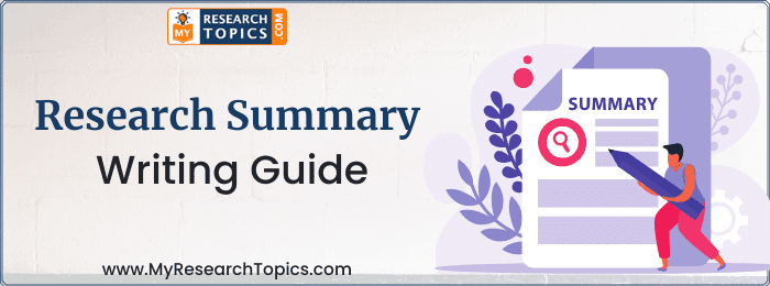 research summary topics