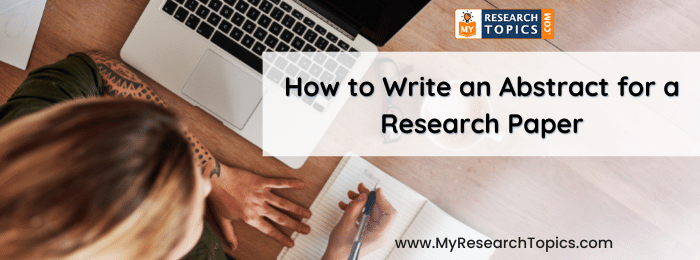 what is abstract in research work
